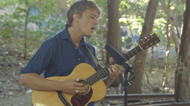 Watch Steve Gunn Play On An Abandoned Railroad Track