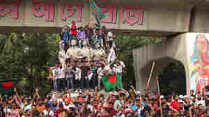 Protests Force Bangladesh's Longest-Serving Prime Minister to Flee